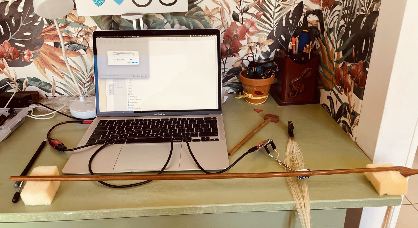 évaluation de la fréquence transversale avec ADXL345